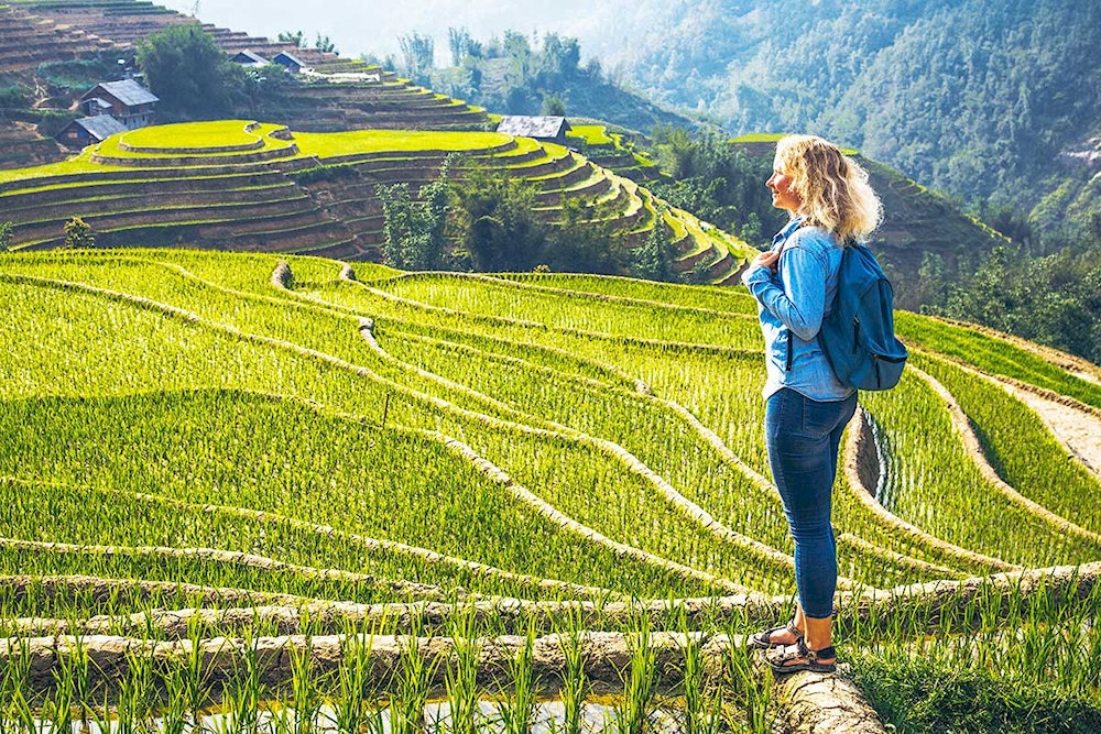 This trekking path is ideal for those with an active spirit 